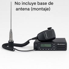 Radio Base ANALOGA Vhf 45W DEM400 Motorola Inluye antena1153-s ( no incluye base antena)