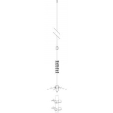 Antena Base VHF,134-184 FIBRA VIDRIO 4,5 dB 1487 TRAM