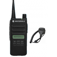 Radio Portatil Analoga Con Pantalla VHF  Incluye Microfono PMMN4013  , DEP250 LKP Motorola 